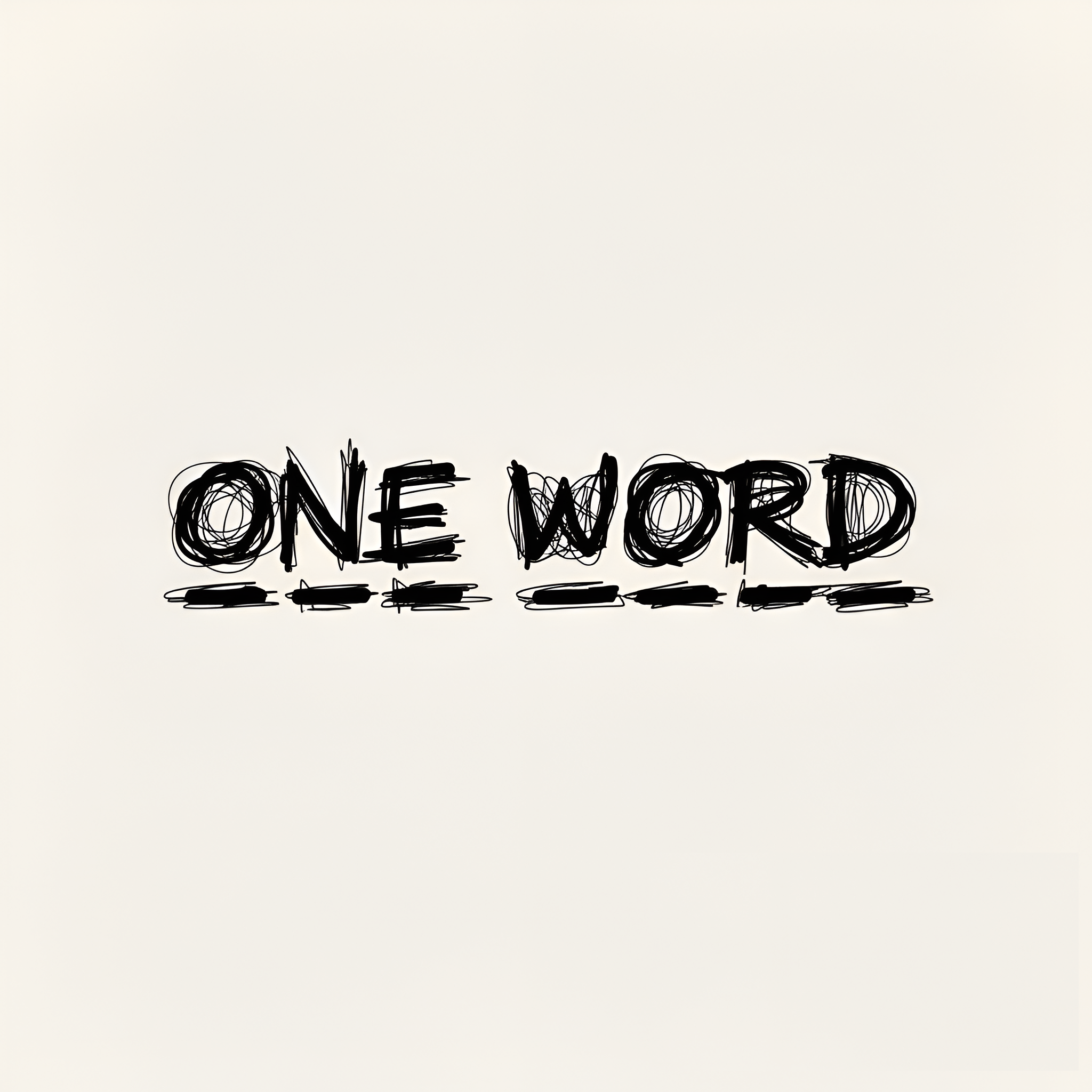 The One Word Collection